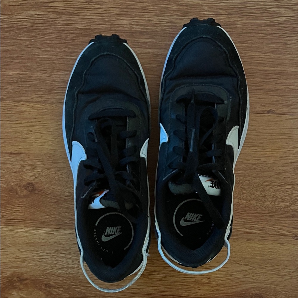 Nike Black and White Athletic Shoes